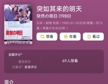【日剧】1980.突如其来的明天.录像带国语版【46.67G】